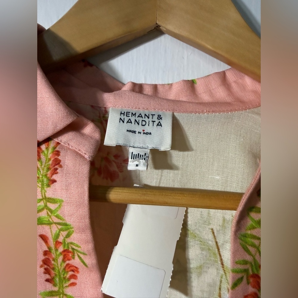NWT HEMANT & NANDITA
DHUN PEACH TOP - Picture 5 of 9